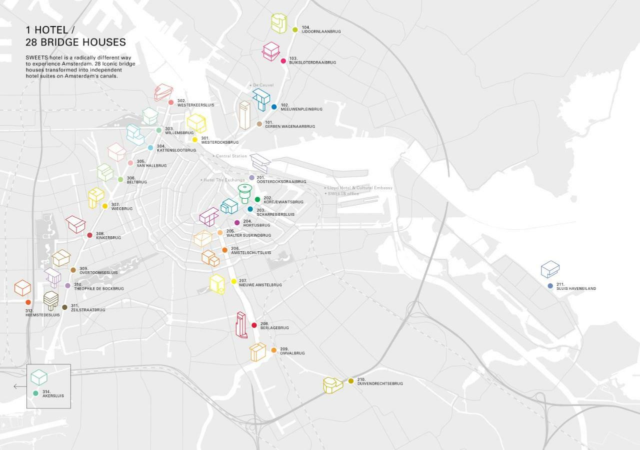 Apartament Sweets - Kinkerbrug Amsterdam Zewnętrze zdjęcie